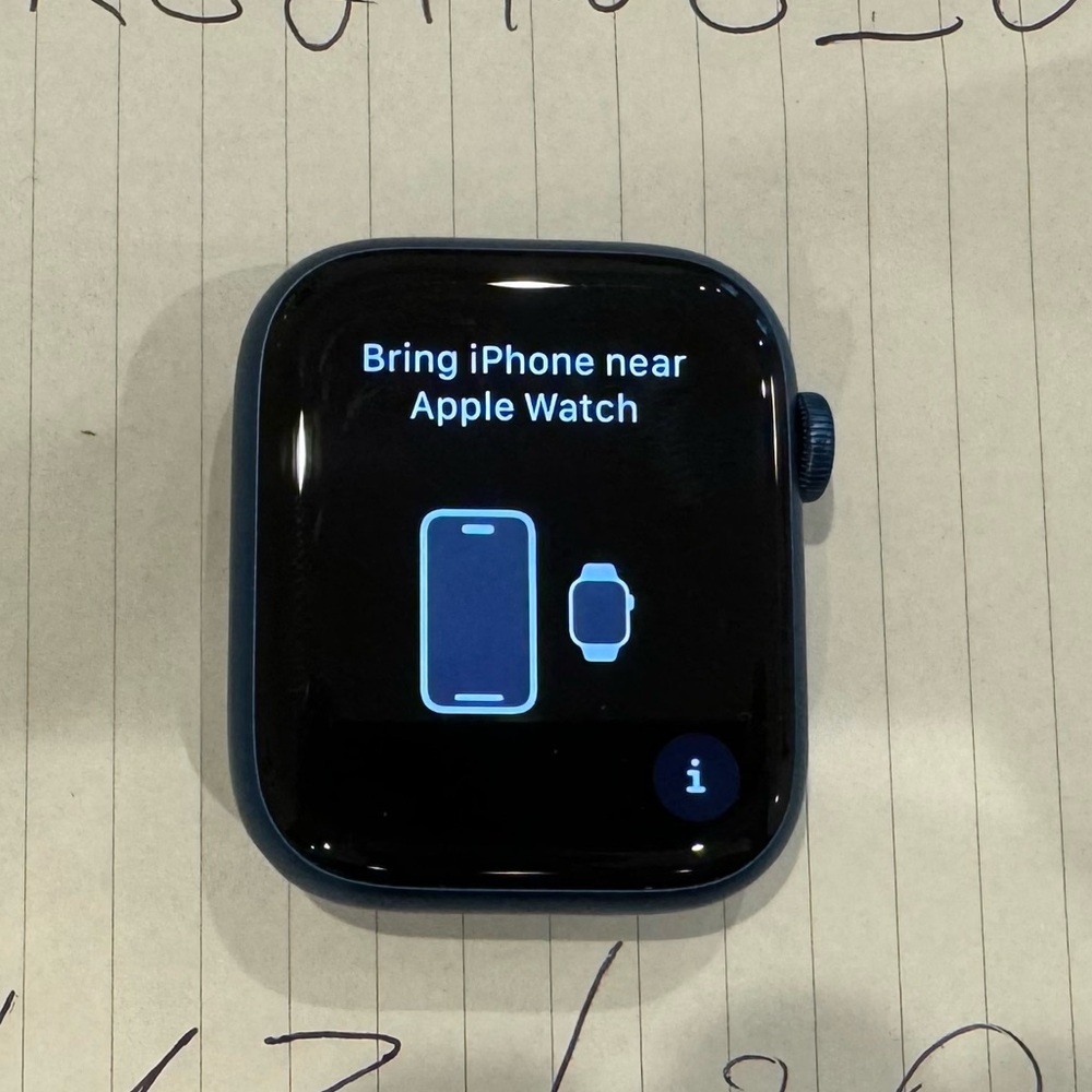 Apple watch series 7 45mm blue
